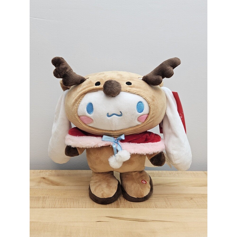 Cinnamoroll Animated Plush Reindeer Costume Christmas Holiday Joy to the World